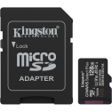 Карта пам'яті Kingston microSD 128GB C10 UHS-I A1 V10 R150MB/s + SD