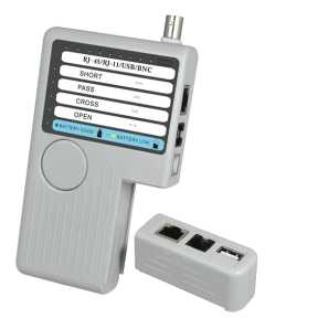 NOYAFA NF-3468 – Кабельный тестер (4-в-1, RJ45 STP/UTP, RJ11, USB, BNC до 500м) фото