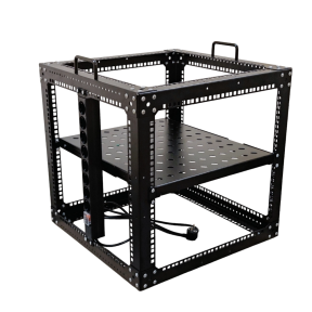 Стойка-кронштейн Cube 19" 9U CMS (UA-OFLC955-BK) фото