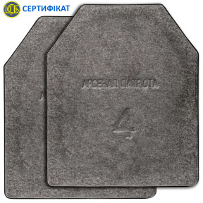 Комплект бронепластин «Облегченные БЗ» (4 класс) фото