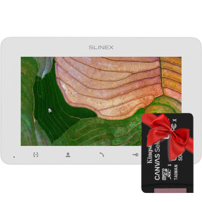 Абонентська відеопанель Slinex SM-07MHD White купити