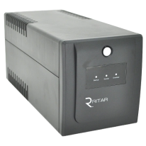 Ritar RTP1500 (900W) Proxima-L, LED, AVR, 3st, 4xSCHUKO socket, 2x12V9Ah - Источник бесперебойного питания