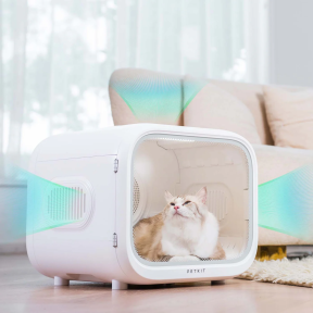 PETKIT AirSalon Max Pro PD10-PRO - Фен-бокс для домашніх тварин - фото №4 PETKIT AirSalon Max Pro PD10-PRO - Фен-бокс для домашніх тварин фото