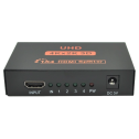 Активний HDMI сплітер 1=>4 порта 4K, 2K DC5V/2A