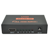 Активний HDMI сплітер 1=>4 порта 4K, 2K DC5V/2A
