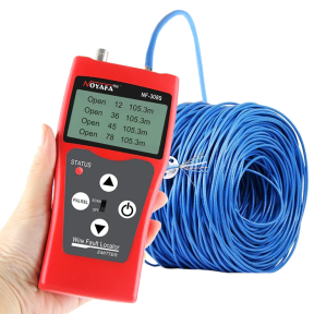 NOYAFA NF-308S – Кабельный тестер (RJ45, RJ11, BNC, USB, трассоискатель, Port Flash, длина 5–350м) в Украине