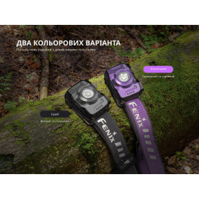 Ліхтар налобний Fenix HL12R V2.0 фіолетовий фото