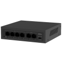 IMOU SF106P – Неуправляемый PoE-коммутатор (4xPoE, 2xUplink, 45W, 250m)