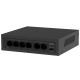 IMOU SF106P – Неуправляемый PoE-коммутатор (4xPoE, 2xUplink, 45W, 250m)