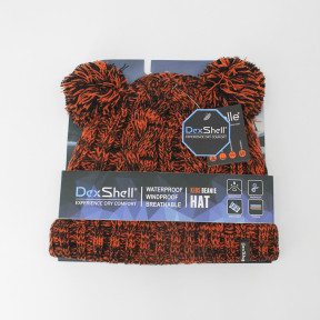 Шапка водонепроницаемая детская Dexshell DH572TR оранжевая фото