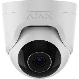 Ajax TurretCam (8 Mp/4 mm) White - Дротова охоронна IP-камера