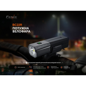 Велофара Fenix BC22R купити
