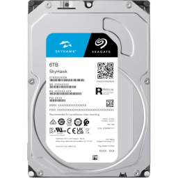 Seagate ST6000VX009 SkyHawk – Диск відеоспостереження (6Тб, SATA III, 5400rpm)