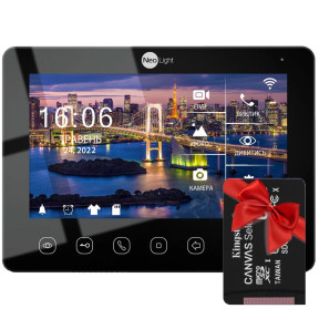 Видеодомофон NeoLight OMEGA+ HD WF Black купить