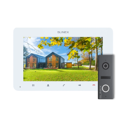 Slinex SM-07 + ML-17HD White/Graphite – Комплект відеодомофона (7", Full HD, 130°, 2Мп)