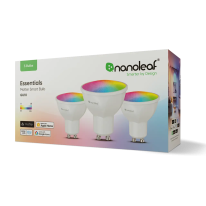 Розумна лампа Nanoleaf Essentials Smart GU10, 5 Вт, Apple Homekit, Matter — 3 шт.