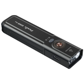 Fenix E06R PRO Black – Ручной фонарь (1600 лм, UV-свет, лазер, USB-C) фото