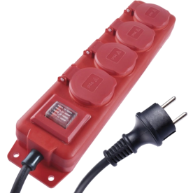 EMOS P14201 - Мережевий подовжувач 4 розетки 10 м