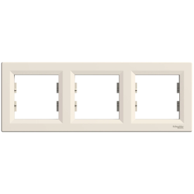 Schneider Electric Asfora EPH5800323 - Рамка трехместная, горизонтальная