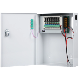 VIA Energy PSU-1205/8CH(M) – Источник бесперебойного питания (12В, 5А, 8 каналов, Metal Box, под АКБ 7-9Ah)