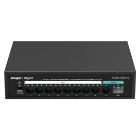 Ruijie Reyee RG-ES110GS-P-L PoE - Неуправляемый коммутатор на 10 портов купить