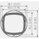 Dahua Technology DH-HAC-HFW1231TMP-I8-A (3.6 мм) - 2Мп камера Starlight HDCVI камера