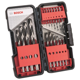 Bosch HSS PointTeQ 18 штук (2608577350) - Набір свердел для металу