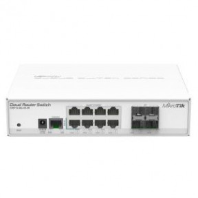 8-портовый коммутатор MikroTik CRS112-8G-4S-IN - фото №1 8-портовый коммутатор MikroTik CRS112-8G-4S-IN купить