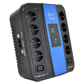 Источник бесперебойного питания Ritar U-Smart-1000 600 Вт AVR 8xSCHUKO RJ45 купить