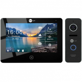 NeoLight NeoKIT HD WF B/Black - Комплект відеодомофону