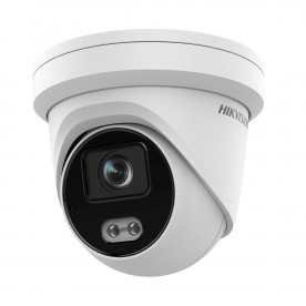 4МП купольная ColorVu IP видеокамера Hikvision DS-2CD2347G2-LU(C) (2.8 мм)