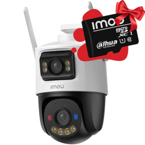 IMOU Cruiser Dual 2 (IPC-S7XEP-10M0WED) - 10 Мп облачная PT камера с двойным объективом - фото №1 IMOU Cruiser Dual 2 (IPC-S7XEP-10M0WED) - 10 Мп облачная PT камера с двойным объективом купить