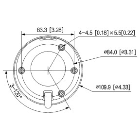 Dahua Technology DH-HAC-HDW1200TQP-A (3.6 мм) - 2 Мп купольна HDCVI відеокамера фото