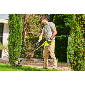 Тример садовий акумуляторний Ryobi ONE+ RY18LT33B-0 18В 33см 2.6кг без АКБ та ЗП - фото №4 Тример садовий акумуляторний Ryobi ONE+ RY18LT33B-0 18В 33см 2.6кг без АКБ та ЗП фото