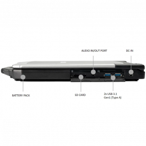 Durabook S15AB 15FHD AG/Intel i5-8265U/8/256F/int/W10P Ноутбук в Україні