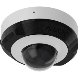 Ajax DomeCam Mini (5 Mp/2.8 mm) White - Дротова охоронна IP-камера