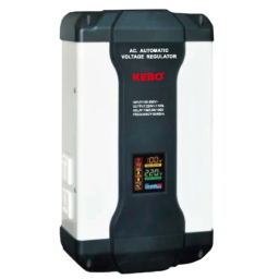 KEBO BDR-1500VA – Стабилизатор напряжения (900 Вт, 1500 ВА, Релейный, 2xSchuko, Тороидальный)
