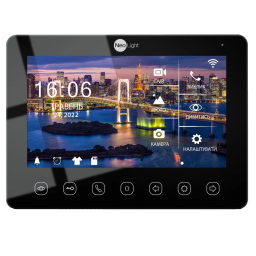 Відеодомофон NeoLight OMEGA+ HD WF Black