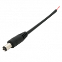 DC-M (D 5,5x2,5мм) 10см black plug OEM Q1000 - Роз'єм живлення