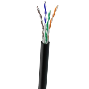 OK-Net КПП-ВП (250) cat 6 – Кабель UTP вуличний (Мідь 0.54мм, PE, 305м, Cat.6) купити