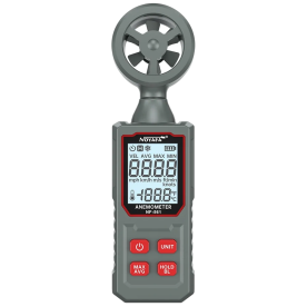 NOYAFA NF-561 – Цифровой анемометр (0.3–30 м/с, -10...+50°C, LCD с подсветкой)