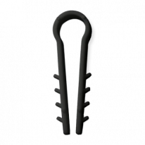 Дюбель Ziplex ялинка кругла d 10 чорна (100 шт)