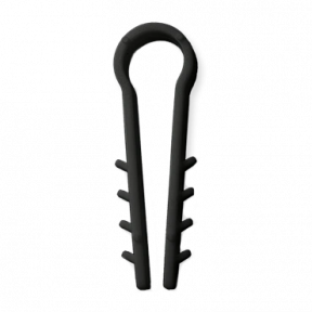 Дюбель Ziplex елка круглая d 10 черная (100 шт) купить