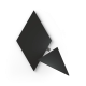 Додаткові панелі Nanoleaf Shapes Ultra Black Triangles Expansion Pack, Apple Homekit - 3 шт.