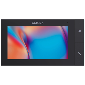 Slinex KIARA (black) – IP-видеодомофон (7" Touch, 1080p, Wi-Fi+Ethernet, PoE, MicroSD 256GB) купить