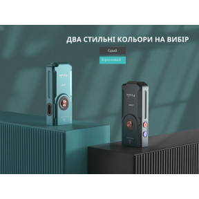 Ліхтар наключний Fenix E06R сірий купити