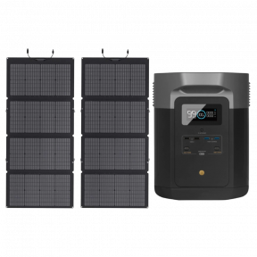 Комплект EcoFlow DELTA Max 1600 + 2*220W Solar Panel купити