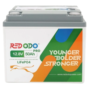Redodo 12.8V 50Ah LiFePO4 - Акумуляторна батарея купити