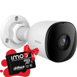 IMOU IPC-F22EAP (2.8 мм) - Мережева 1080P H.265 Bullet PoE камера
