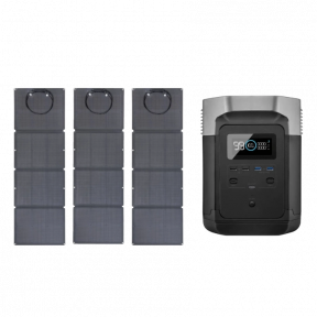 Комплект EcoFlow DELTA + 3*110W Solar Panel купити